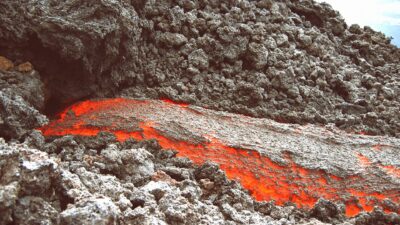 Vulkanutbrott på La Palma.